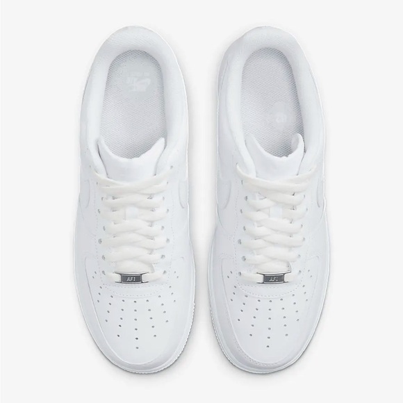 Nike Air Force 1 ‘07 Sneakers - M7.5 W9 - White/White - Picture 2 of 11
